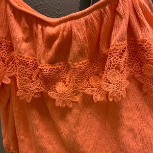 Off the shoulder shirt